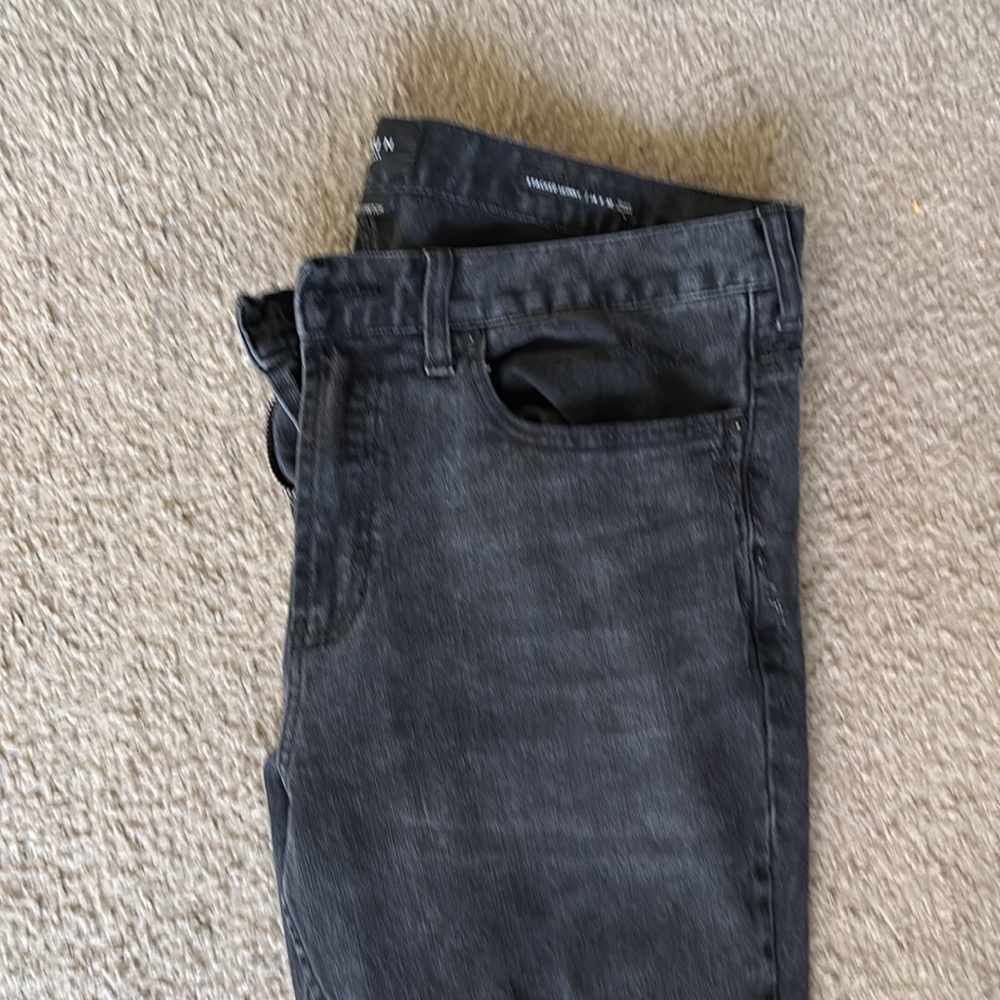 PACSUN ‘Comfortable Stretch’: Stacked Skinny 34x32 Ripped Jeans